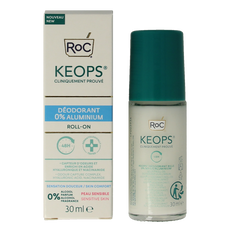 ROC Keops deodorant roll-on 0% aluminium 30 Milliliter