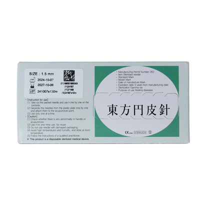 DongBang Oor permanente naalden maat M 1.5mm 100.00 Stuks