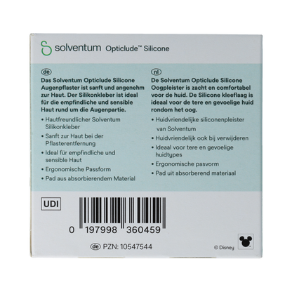 Opticlude Solventum opticlude silicone maxi girl 100.00 Stuks