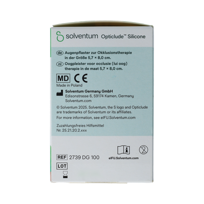 Opticlude Solventum opticlude silicone maxi girl 100.00 Stuks