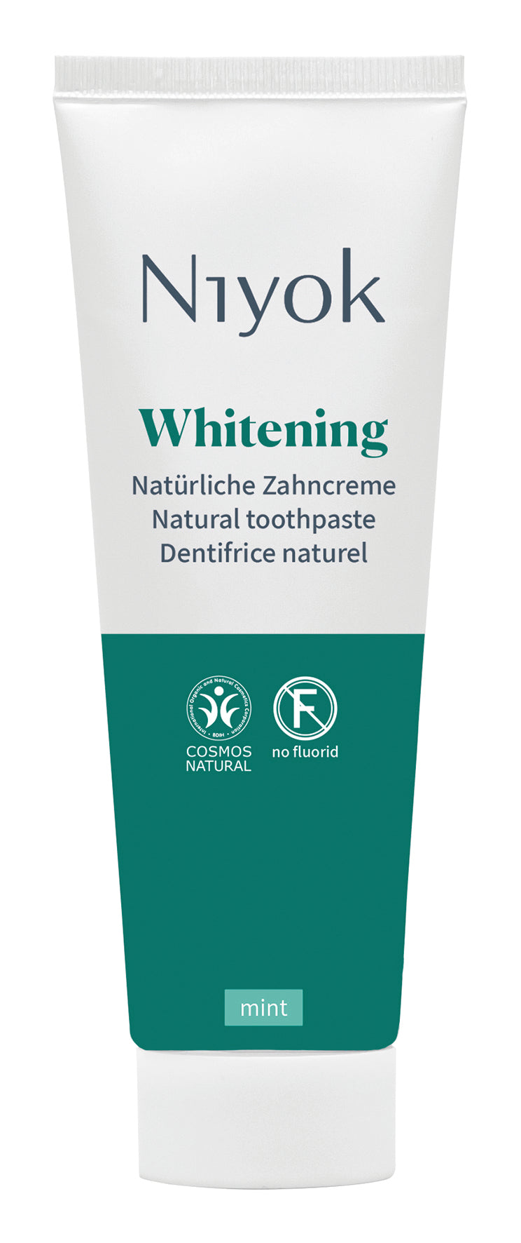 Niyok tandpasta Whitening mint 75.00 Milliliter