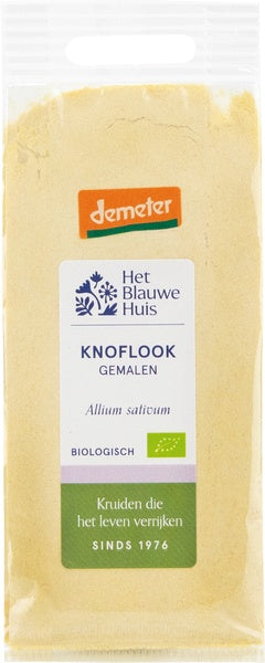 Het Blauwe Huis Knoflookpoeder bio 20.00 Gram