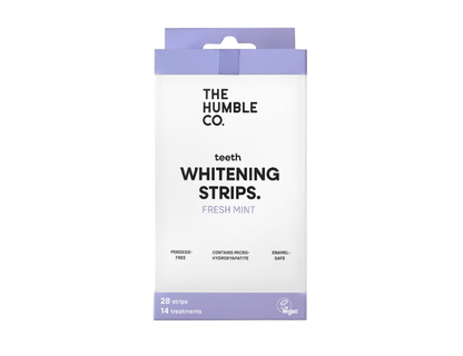 The Humble Co Whitening Strips - Mint - 28 strips 28.00 Stuks