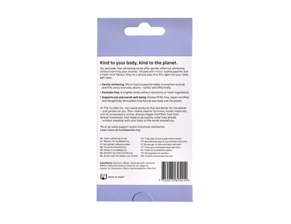 The Humble Co Whitening Strips - Mint - 28 strips 28.00 Stuks