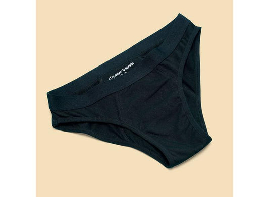 Cheeky Wipes Menstruatie ondergoed Feeling Sporty zw maat 36-38 1 Stuks