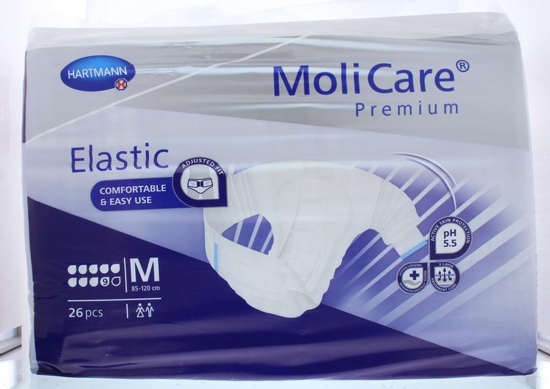 Molicare Premium elastic plus M 9 druppels 26 Stuks