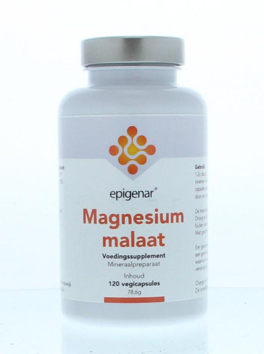 Epigenar Magnesiummalaat 120 Vegetarische capsules