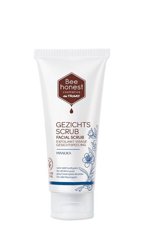 Traay Bee Honest Gezichtsscrub manuka 50 Milliliter