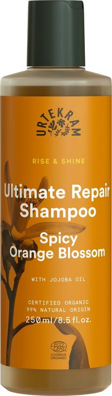 Urtekram Rise and shine spicy orange shampoo 250 Milliliter