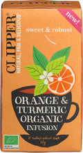 Clipper Orange & turmeric infusion bio 20 Zakjes