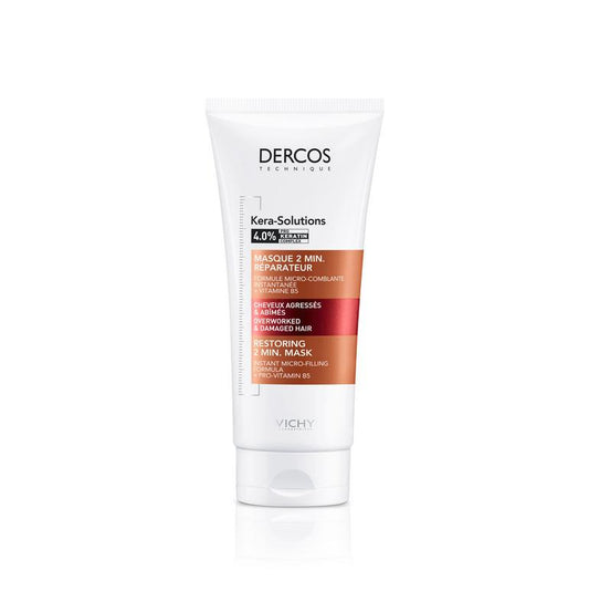 Vichy Dercos kera-solutions 2 minuten masker 200 Milliliter