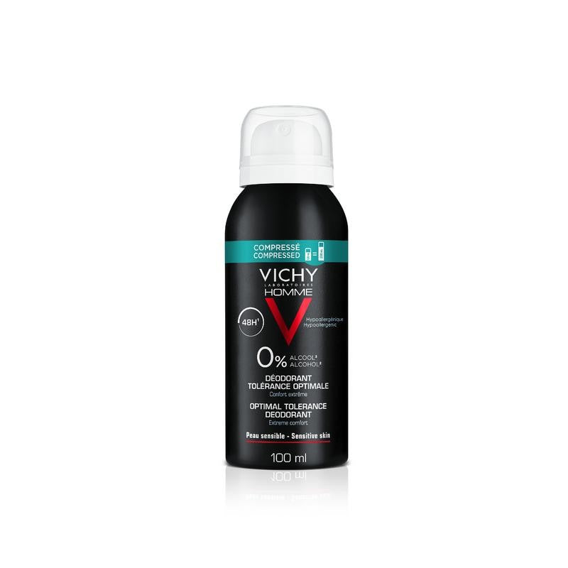 Vichy Homme deodorant gevoelig huid spray 100.00 Milliliter