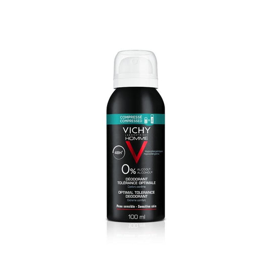 Vichy Homme deodorant gevoelig huid spray 100.00 Milliliter
