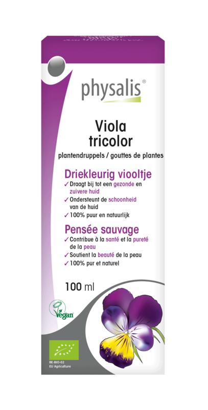 Physalis Viola tricolor bio 100 Milliliter