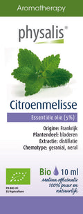 Physalis Citroenmelisse 5% bio 10 Milliliter