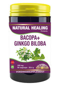 NHP Bacopa met ginkgo biloba puur 60 Vegetarische capsules