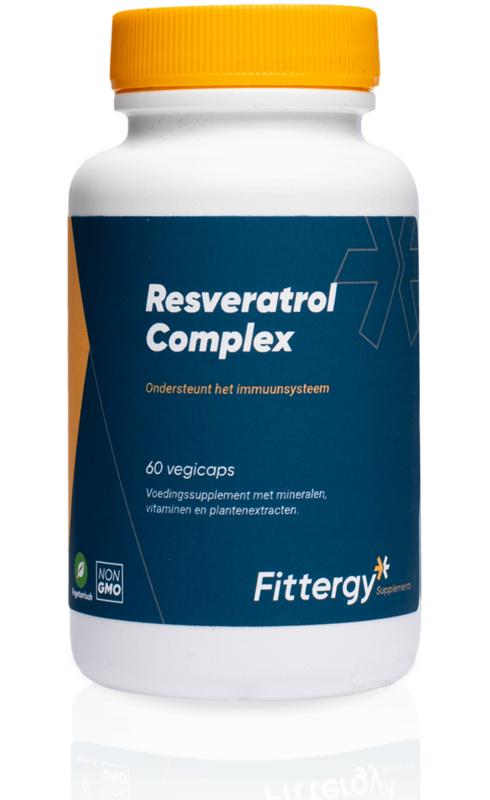 Fittergy Resveratrol complex 60 Vegetarische capsules