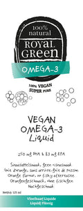 Royal Green Vegan Omega-3 Liquid 125.00 Milliliter