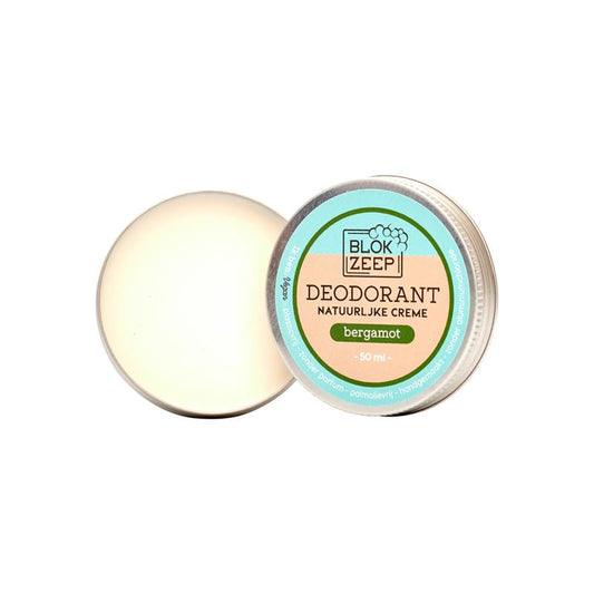 Blokzeep Deodorant creme bergamot 50 Milliliter