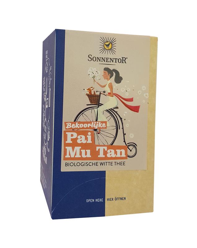 Sonnentor Nobele pai mu tan witte thee bio 18 Stuks