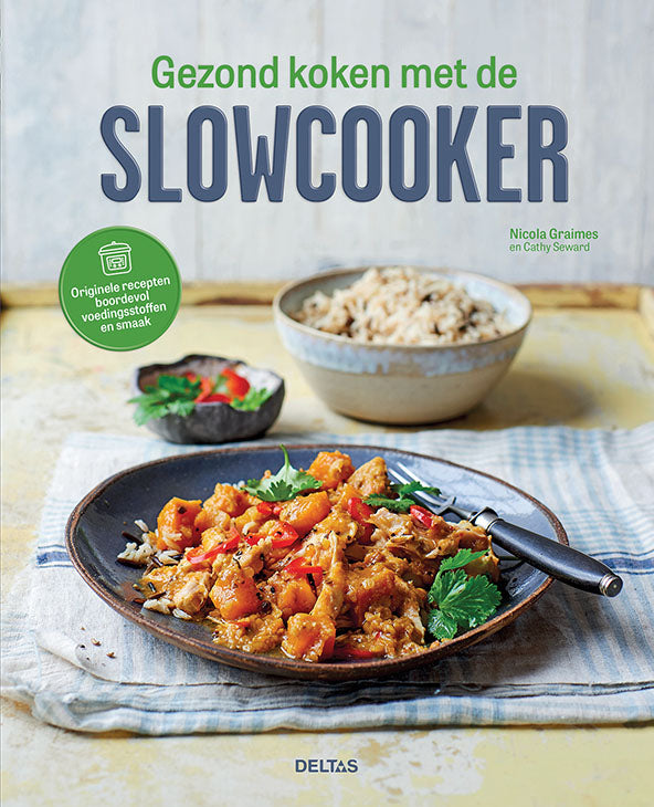 Deltas Gezond koken met slowcoocker 1 Boek
