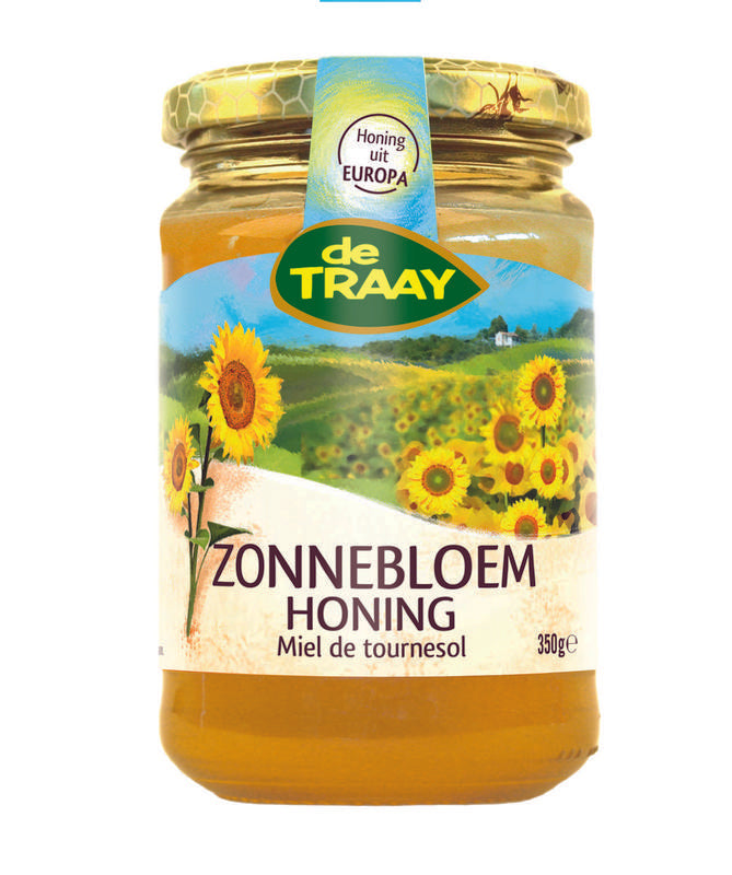 Traay Zonnebloem honing 350 Gram