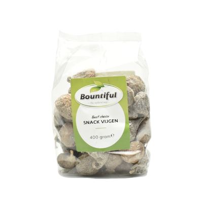 Bountiful Snack vijgen 400.00 Gram