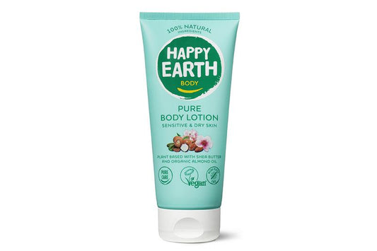 Happy Earth Bodylotion zacht 200.00 Milliliter