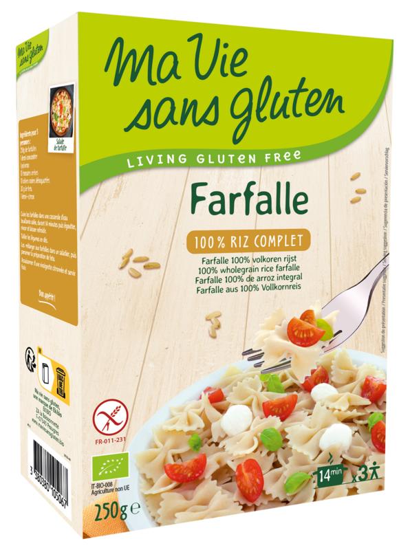 Ma Vie Sans Farfalle volkoren rijst bio 250 Gram