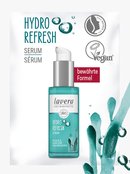 Lavera Hydro refresh serum sample 1.00 Stuks