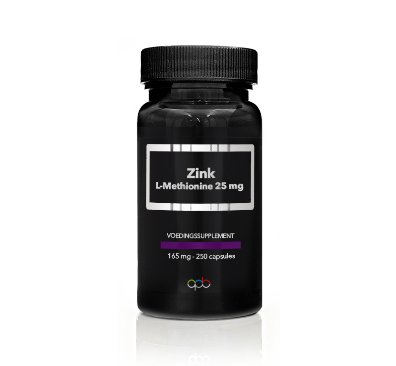 APB Holland Zinc L-Methionine 25mg 250.00 Capsules – AtHomePharma