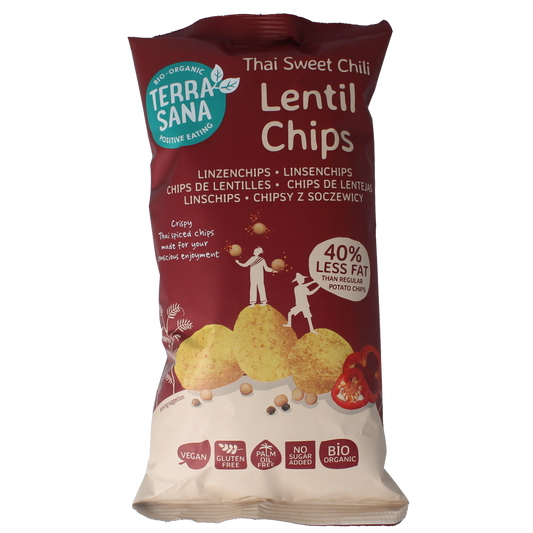TerraSana Linzenchips sweet chili bio 75.00 Gram