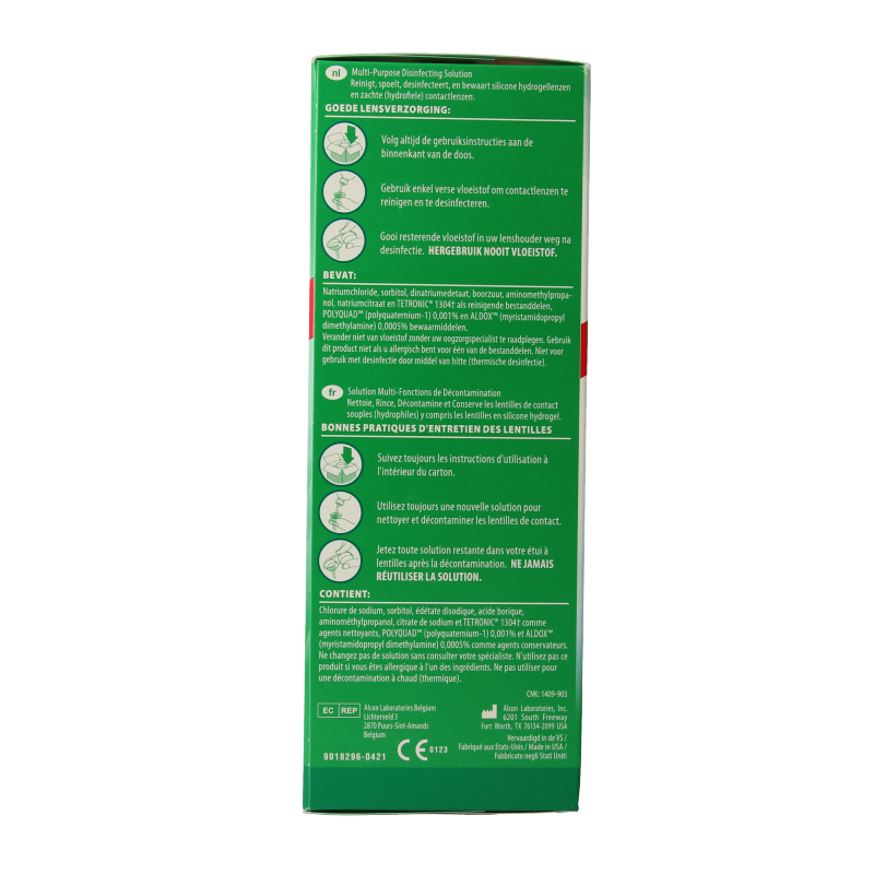 Alcon Optifree express MPDS + lenshouder 355 Milliliter