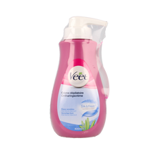 Veet Ontharingscreme gevoelige huid pomp 400.00 Milliliter