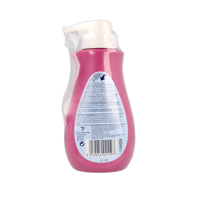 Veet Ontharingscreme gevoelige huid pomp 400 Milliliter