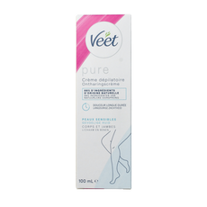 Veet Ontharingscreme gevoelige huid 100.00 Milliliter