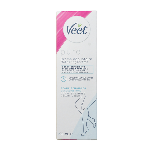 Veet Ontharingscreme gevoelige huid 100.00 Milliliter