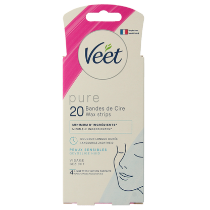 Veet Minima waxstrip gezicht 20 Stuks