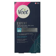 Veet Expert koude waxstrips benen sensitive 20.00 Stuks