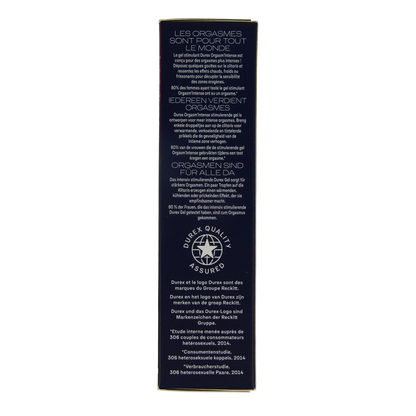 Durex Orgasm intense gel 10.00 Milliliter