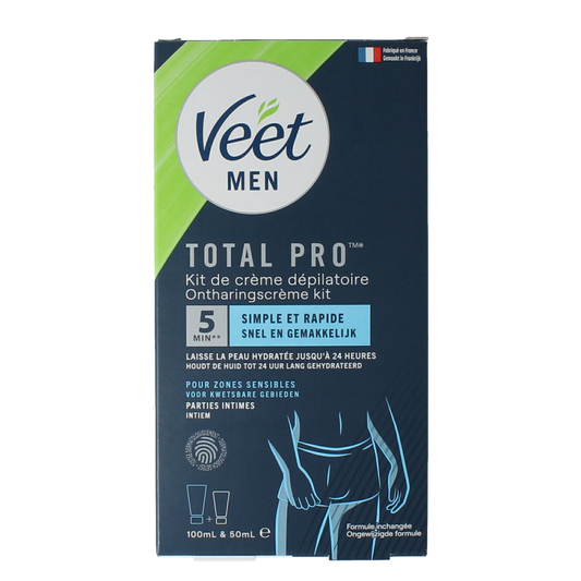 Veet Men hair removal kit intimate body parts 150.00 Milliliter