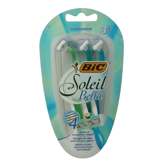 BIC Soleil bella shaver 3 Stuks