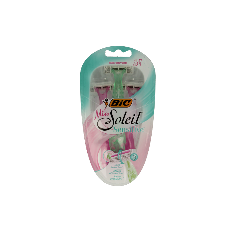 BIC Miss soleil sensitive shaver 3 Stuks