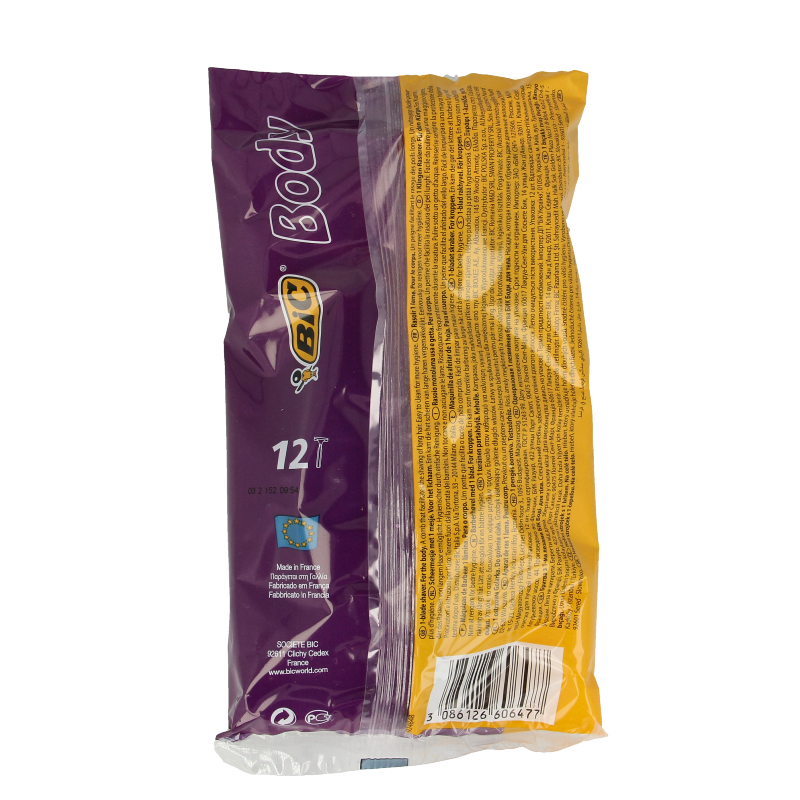 BIC Body scheermesje 12 Stuks