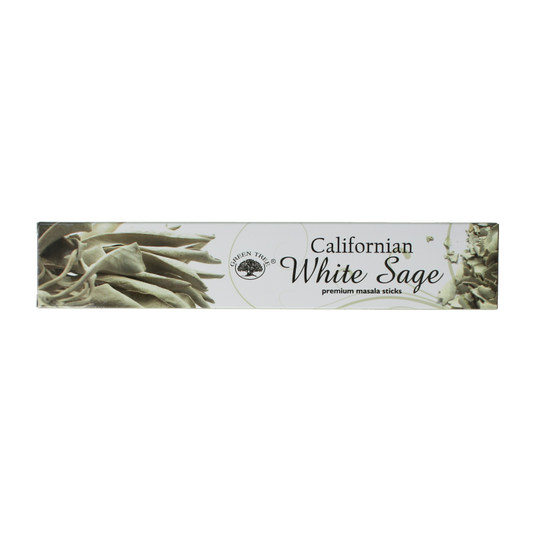 Green Tree Wierookstokjes witte salie 15 Gram