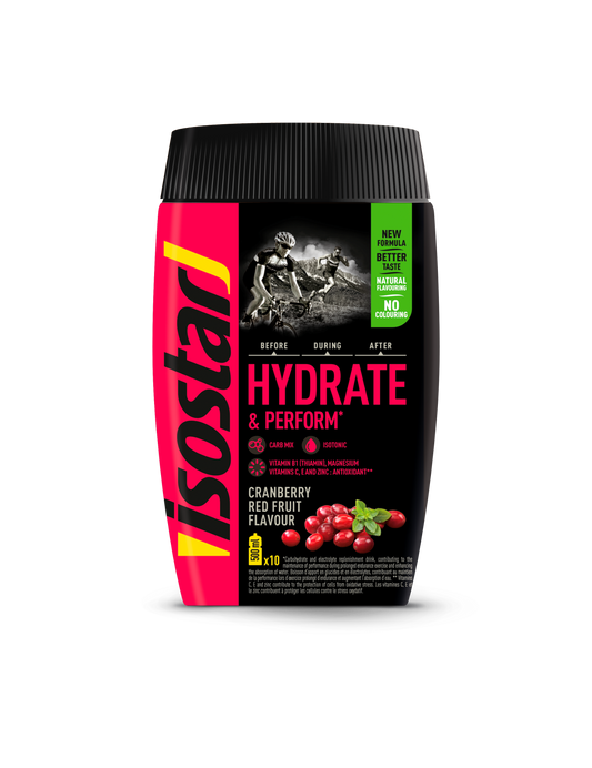 Isostar Hydrate & perform cranberry 400 Gram