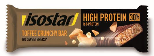 Isostar High protein 30 bar toffee crunchy 55 Gram