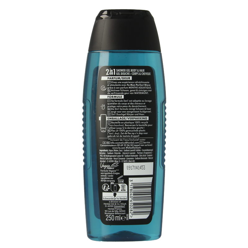 FA Men douche perfect wave 250 Milliliter