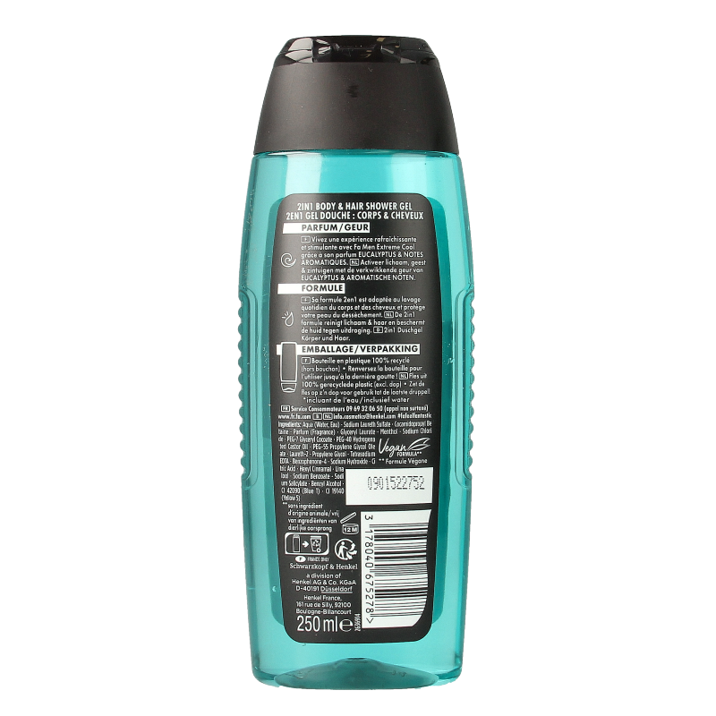 FA Men douche extra cool 250 Milliliter