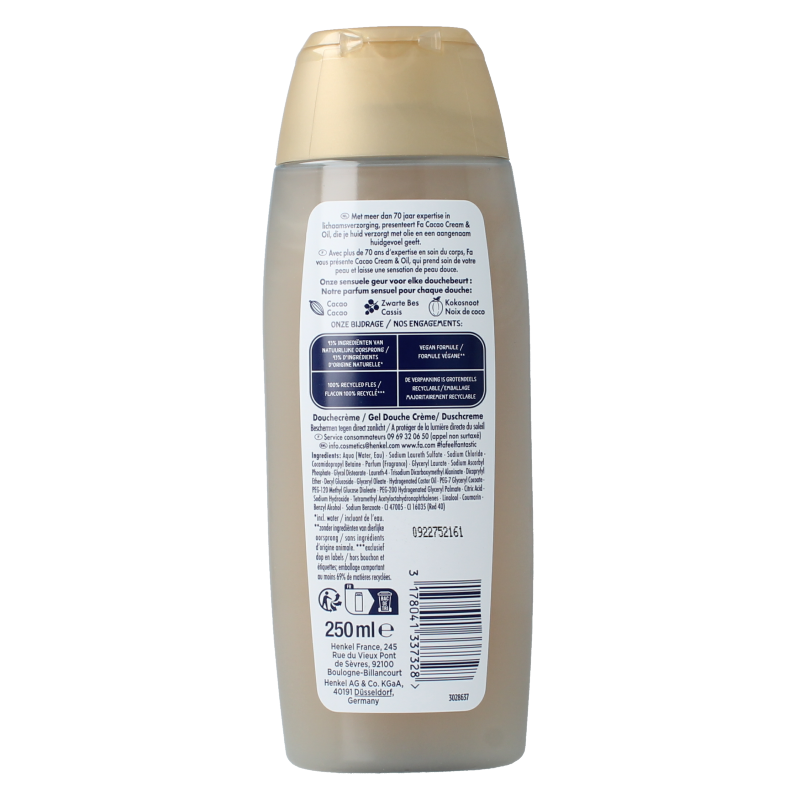 FA Douche creme oil caco butter & cocos 250 Milliliter